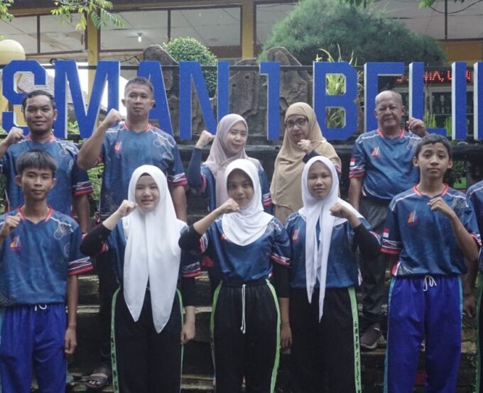 Murid SMAN 1 Belinyu Ikuti O2SN Tingkat Kabupaten Bangka Tahun 2026