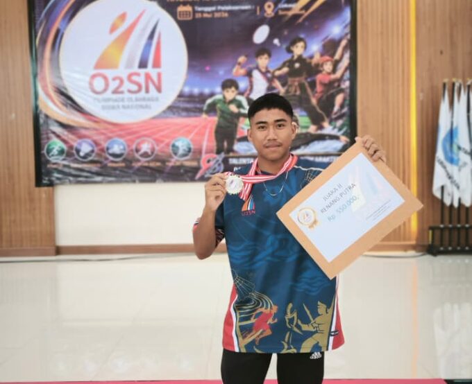 Murid SMAN 1 Belinyu Raih Medali Perak Cabang Renang Putra pada O2SN Kabupaten Bangka 2026