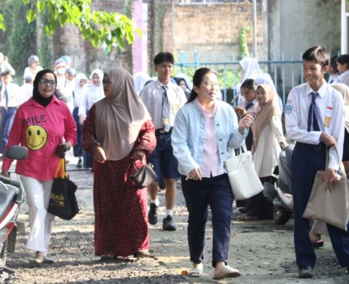 Pra MPLS 2026 Hari Pertama, SMAN 1 Belinyu Gelar Screening Kesehatan Murid dan Sosialisasi MPLS serta Program Sekolah bagi Orang Tua/Wali