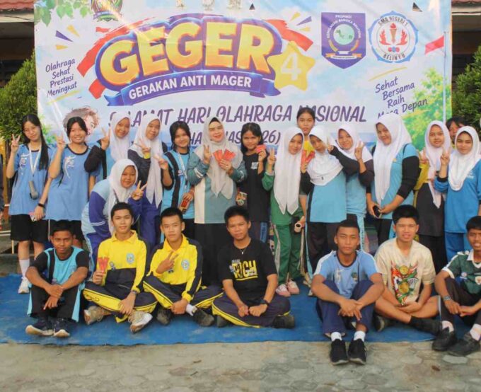 Perkuat Budaya Hidup Sehat, SMANSABEL Gelar Geger Ke-4 pada Haornas 2026